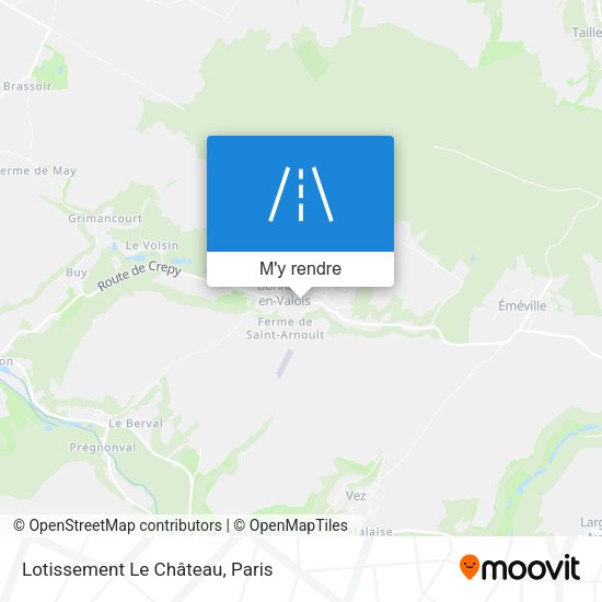 Lotissement Le Château plan
