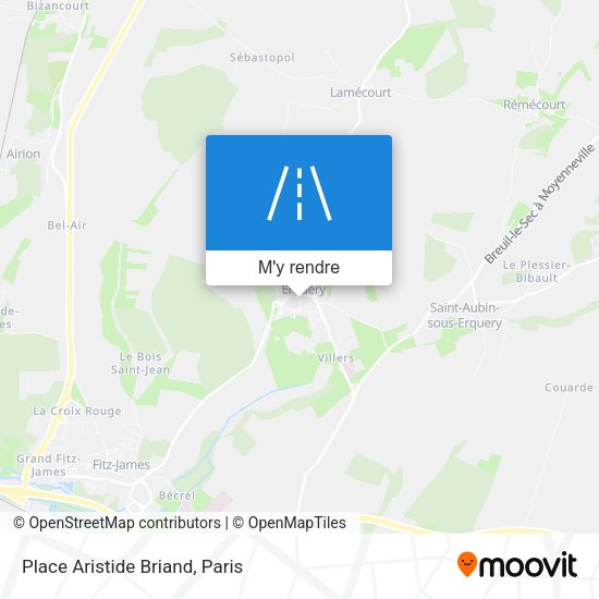Place Aristide Briand plan