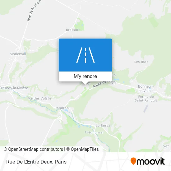 Rue De L'Entre Deux plan