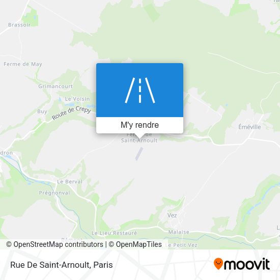 Rue De Saint-Arnoult plan