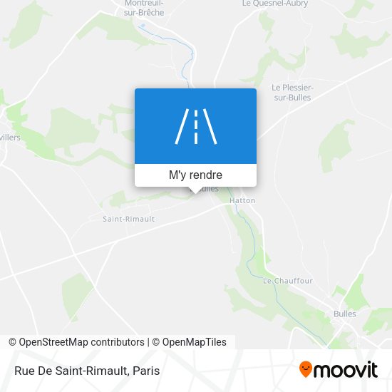 Rue De Saint-Rimault plan