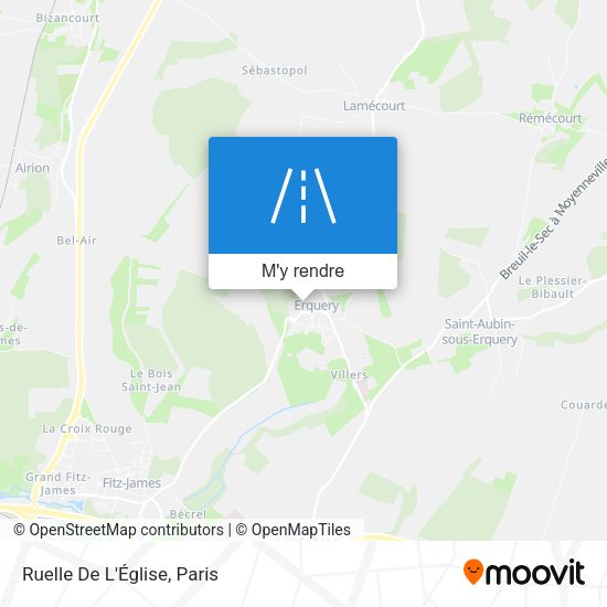 Ruelle De L'Église plan