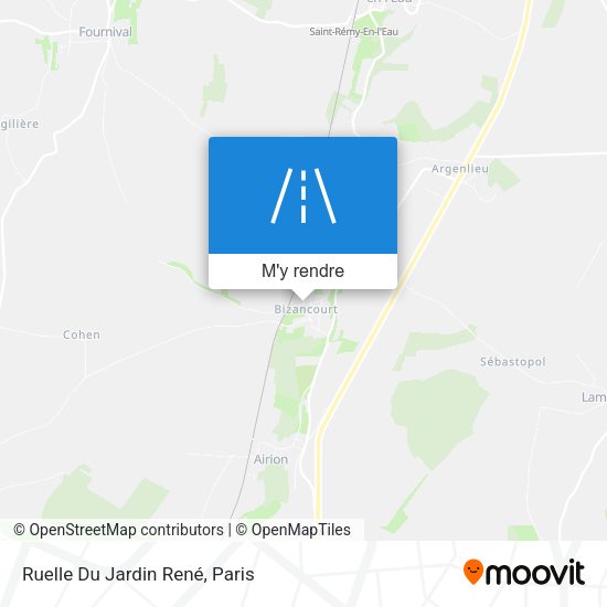 Ruelle Du Jardin René plan