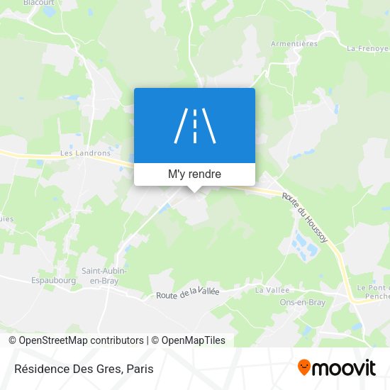 Résidence Des Gres plan