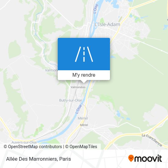 Allée Des Marronniers plan