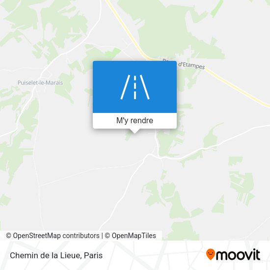 Chemin de la Lieue plan