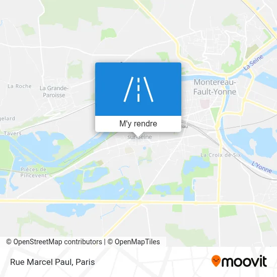 Rue Marcel Paul plan