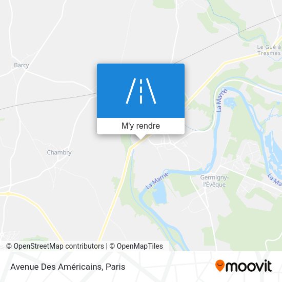 Avenue Des Américains plan