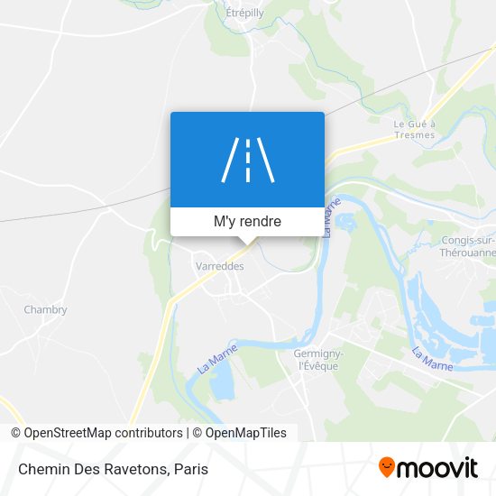 Chemin Des Ravetons plan