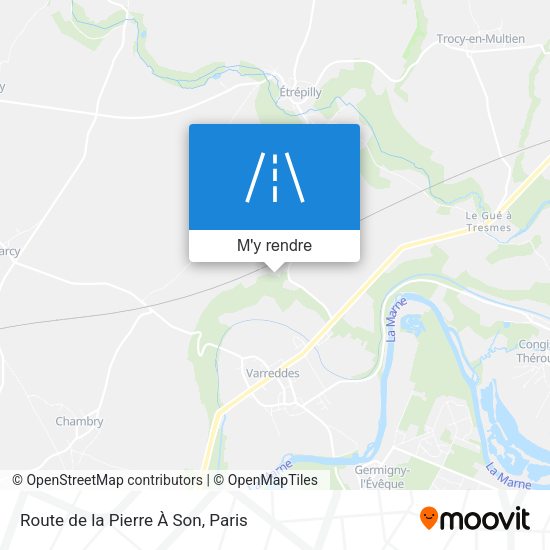 Route De La Pierre À Son plan