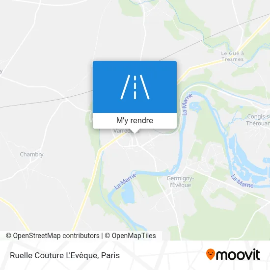 Ruelle Couture L'Evêque plan