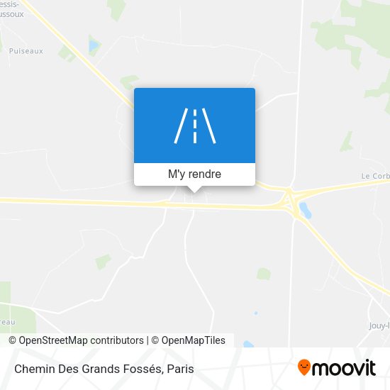 Chemin Des Grands Fossés plan