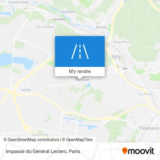 Impasse du Général Leclerc plan