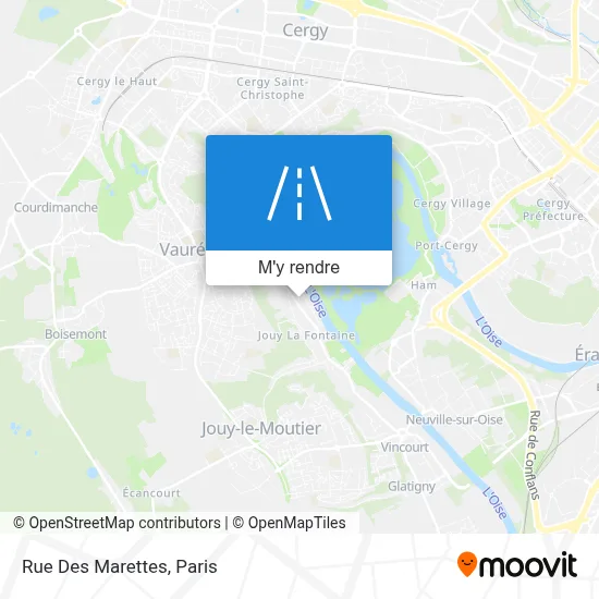 Rue Des Marettes plan