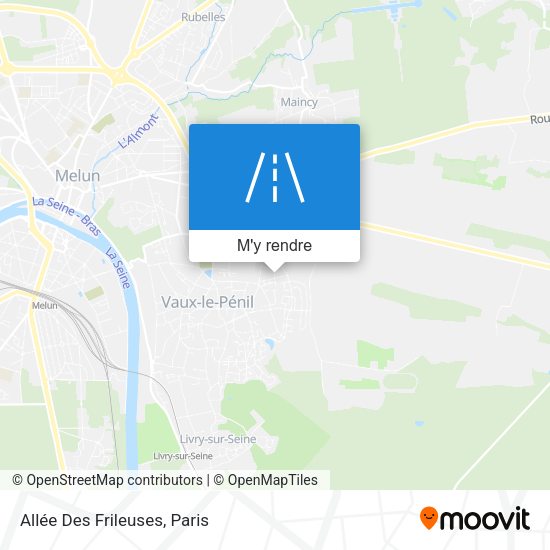Allée Des Frileuses plan