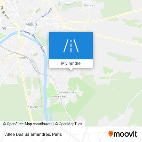 Allée Des Salamandres plan