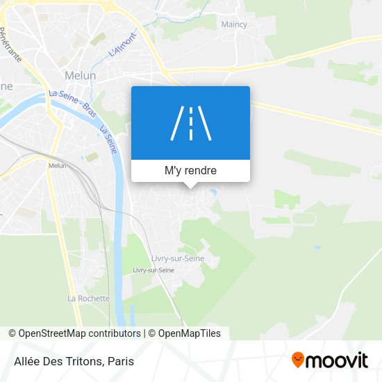 Allée Des Tritons plan