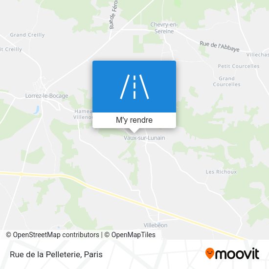 Rue de la Pelleterie plan