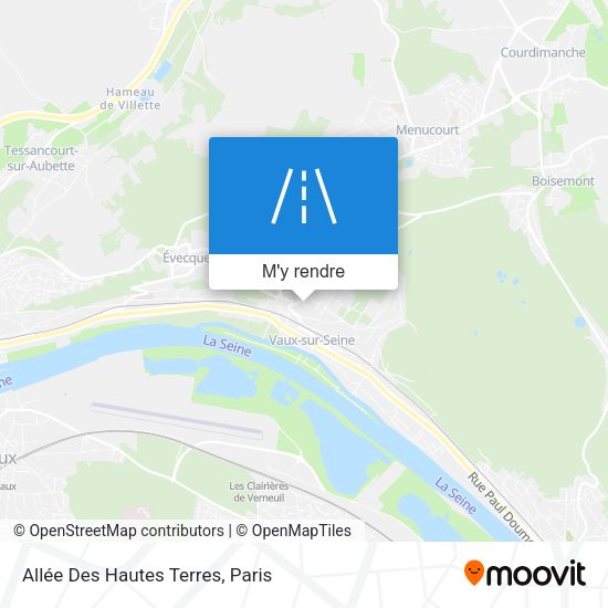 Allée Des Hautes Terres plan