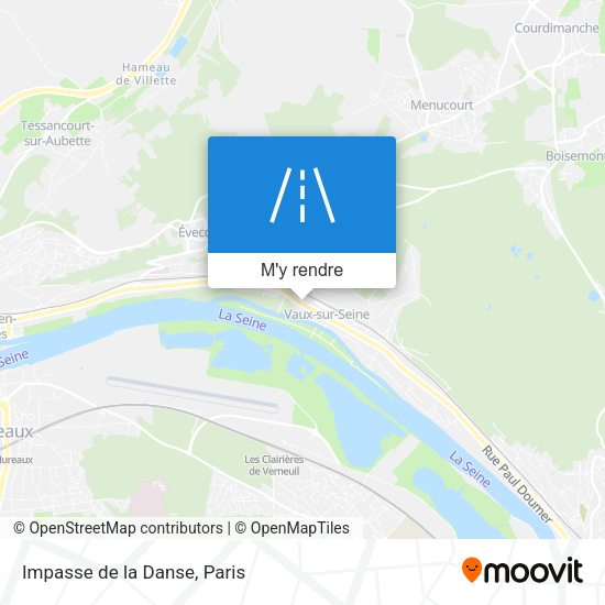 Impasse de la Danse plan