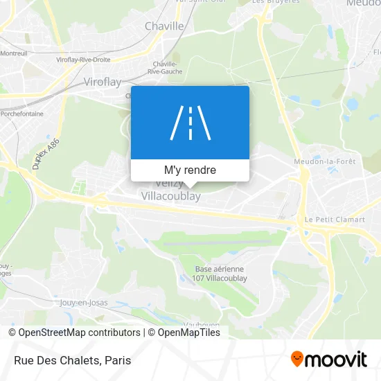 Rue Des Chalets plan