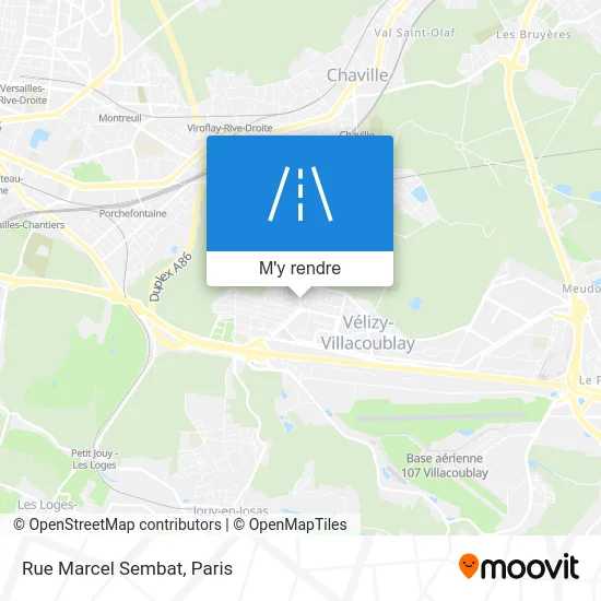 Rue Marcel Sembat plan