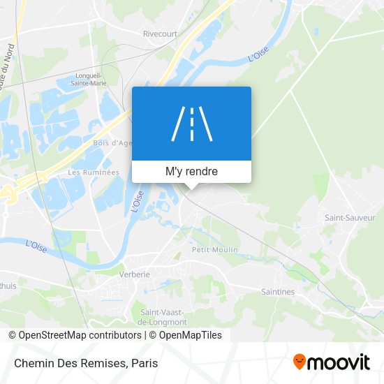 Chemin Des Remises plan