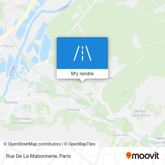 Rue De La Mabonnerie plan