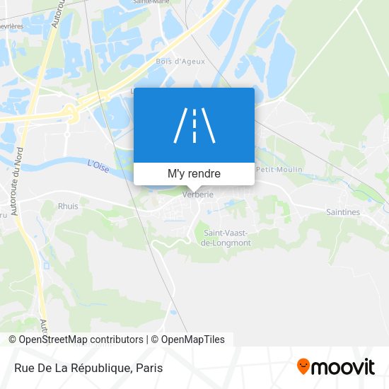 Rue De La République plan
