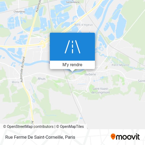 Rue Ferme De Saint-Corneille plan