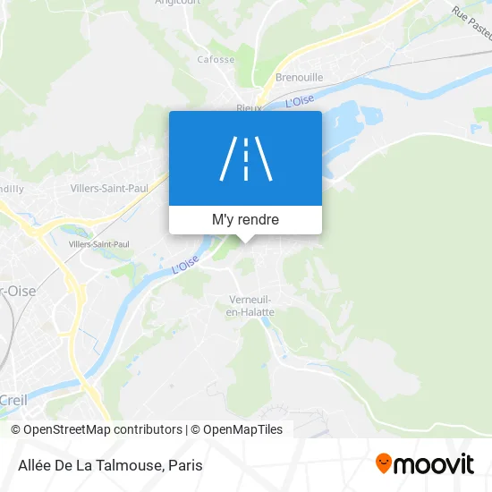 Allée De La Talmouse plan
