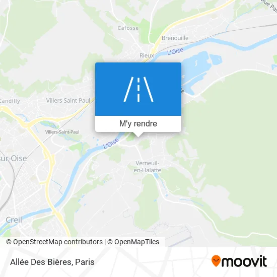 Allée Des Bières plan