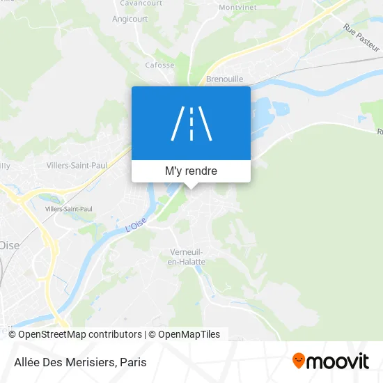 Allée Des Merisiers plan