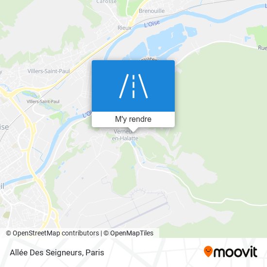 Allée Des Seigneurs plan