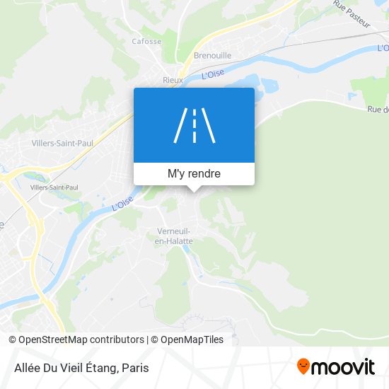 Allée Du Vieil Étang plan
