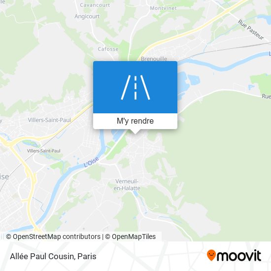 Allée Paul Cousin plan
