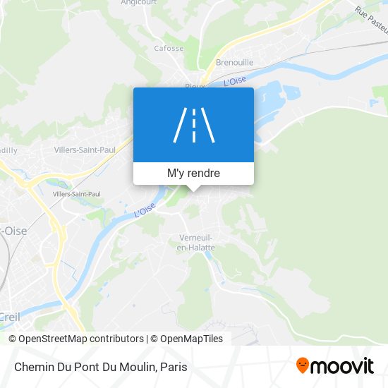 Chemin Du Pont Du Moulin plan