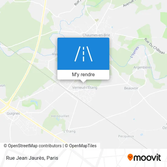 Rue Jean Jaurès plan