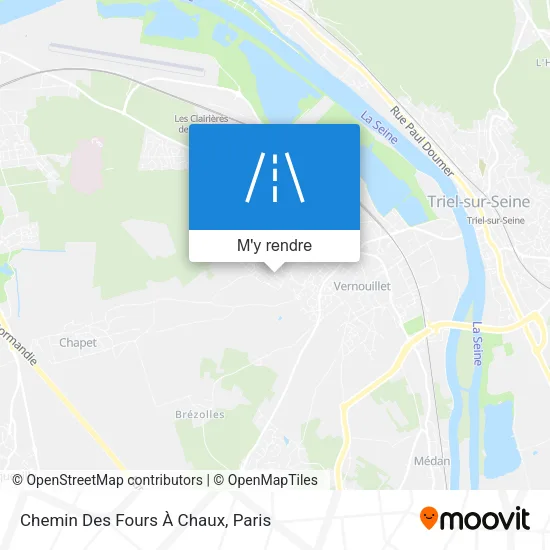 Chemin Des Fours À Chaux plan