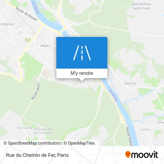 Rue du Chemin de Fer plan