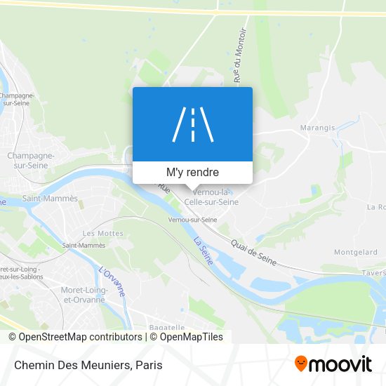 Chemin Des Meuniers plan