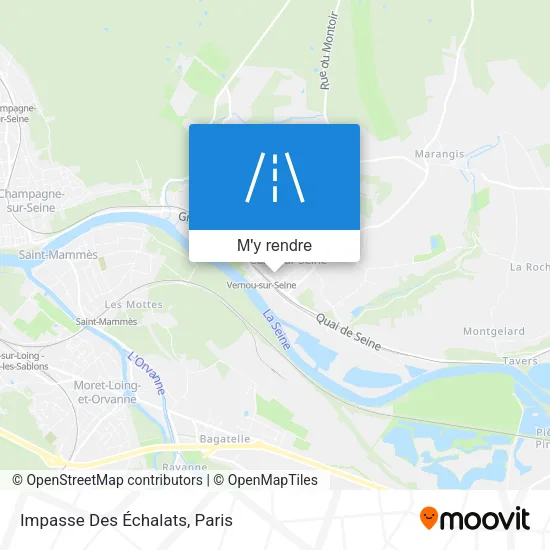 Impasse Des Échalats plan