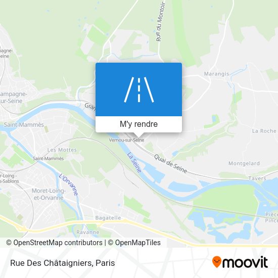 Rue Des Châtaigniers plan