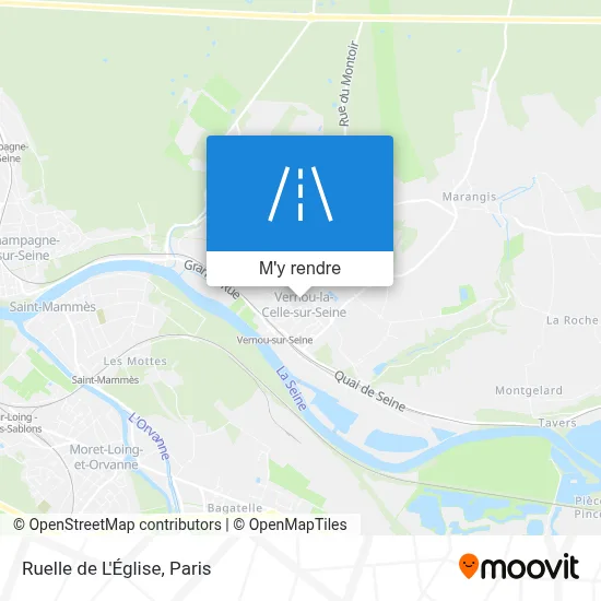 Ruelle de L'Église plan