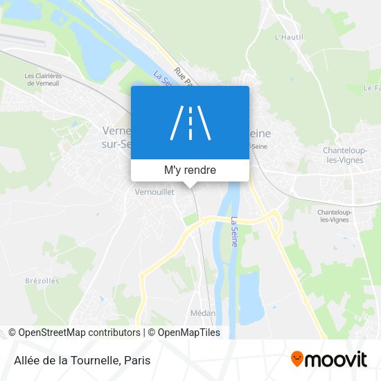 Allée de la Tournelle plan