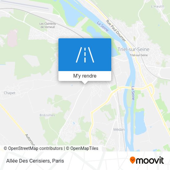Allée Des Cerisiers plan
