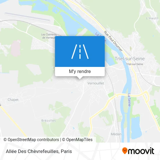 Allée Des Chèvrefeuilles plan