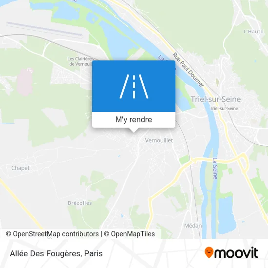 Allée Des Fougères plan