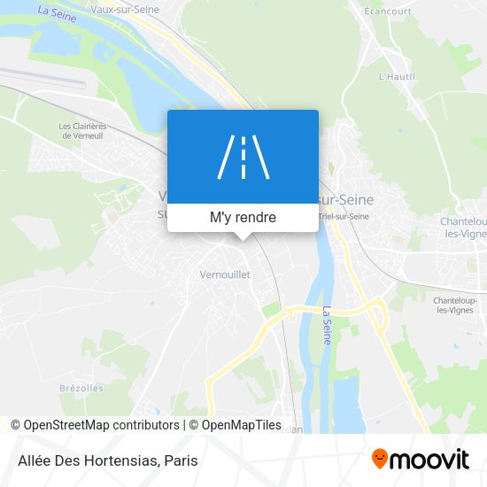 Allée Des Hortensias plan