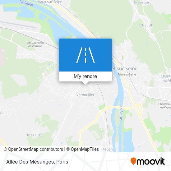 Allée Des Mésanges plan